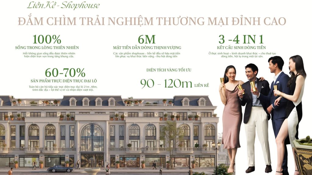 Liền kề dự án Pearl Rivera Hà Nội